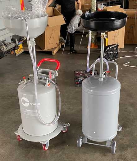 Waste oil drain